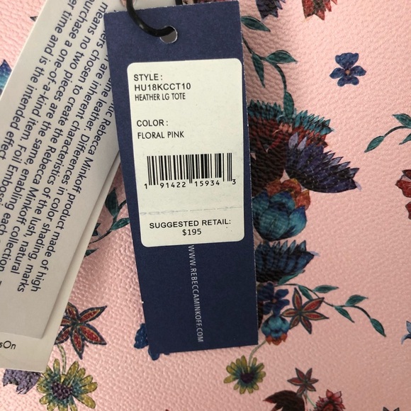 Rebecca Minkoff  tote bag in floral-print coated canvas - Picture 4 of 4